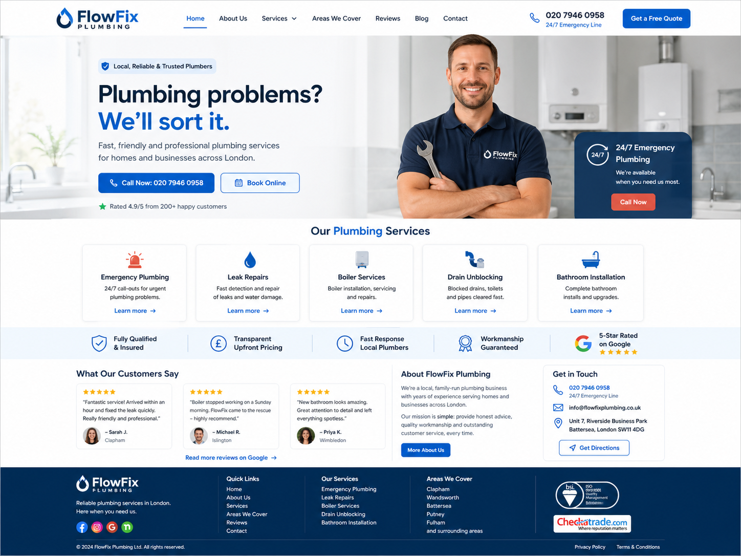 plumbingsite example